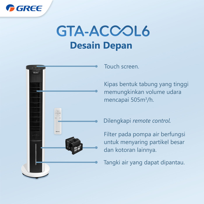 Gree Air Cooler 6 L - GTA-ACOOL6